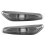 2pcs Gray E90 E91 E92 E93 Side Marker Turn Signal Lights No Bulb 3