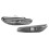 2pcs Gray E90 E91 E92 E93 Side Marker Turn Signal Lights No Bulb 4