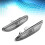 2pcs Gray E90 E91 E92 E93 Side Marker Turn Signal Lights No Bulb 5