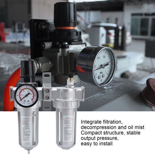 Druckluftfilter-Regler-Kombiset SFC200 G1/4 G1/8 2