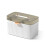 Portable First Aid Storage Clear 2 Tiers Plastic Medicine Storage Box  Capacity Emergency 1