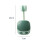 Shower Head Bracket Plastic Rubber-Coated 15x7 cm 2