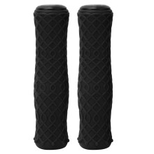 Non-slip Silicone Bike Handlebar Grip Cover 125mm for 22.2mm Black
