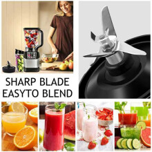 6 STUKS 7 Vinnen Blender Blade Vervangende Onderdelen, voor Nutri Blender Extractor Blade Auto Iq Bl682-30 Bl642-30