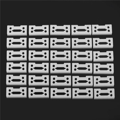 90Pcs 28 Teeth Zirconia Ceramic Clipper Blade for  Senior Clipper 1