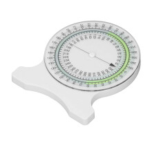 Neigungsmessgerät für Physiotherapie, ABS, Blasenfrei, Weiß