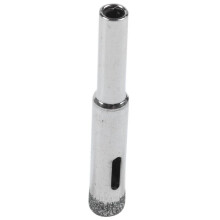 50Pcs Diamond Coated Core Hole Saw Bit Set Tool for Tile Marble Glass Ceramic 5/6/8/10/12mm