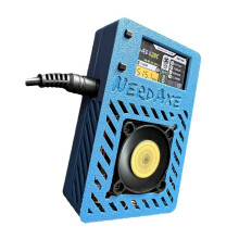 NerdAxe Miner Nerdminer con Pantalla 500Gh/S S19XP BM1366 ASIC para Bitaxe Bitcoin Micro-Miner Minero de Lotería BR PLUG A