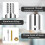 Thread Tip Replacement,Ultra Threaded Tip Repair Kit 1 Inch Extension Pole Adapter Tips for Mop Broom Brush 2set 6