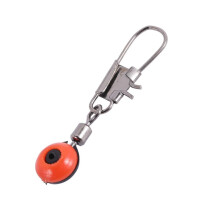 300X Schnelle Perlen Laufwirbel Wirbel Sicherheitskarabiner Posen Adapter Neu