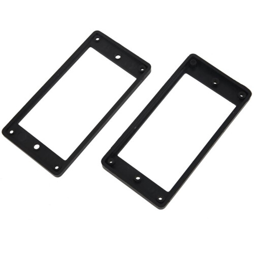 10Pcs Flat Humbucker Pickup Mounting  Frame ABS for Electric Guitar 1