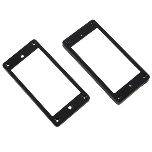 10Pcs Flat Humbucker Pickup Mounting Ring Frame ABS for Electric Guitar 2