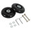 8 Set Luggage Suitcase Replacement Wheels OD 80mm 2