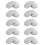 1500 Pcs 3 Inch Silver Wine Pourer Discs Drip-Proof Drip Pouring pour Spout pour Wine Thin Slice 1