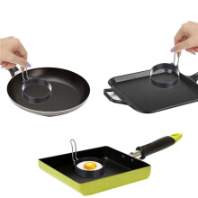 3X Round Egg Pancake Maker Mold,Non Stick Circle Shaper Mold, Kitchen Cooking Tool for Frying McMuffin or Shaping Eggs