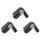 3X  Cable Clamp Universal Camera Cage  Lock Clamp SLR Camera Accessories Quick Release Plate 1