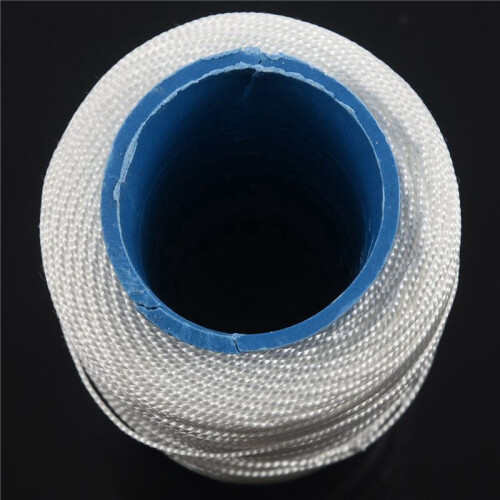 4pcs 400m 80lbs Nylon Twisted Bowstring Thread Fishing String Sewing Cord Kite , White