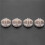 80 Pcs Grid  Connector Abs Connectors for Wire  Storage Shelving (White) 6