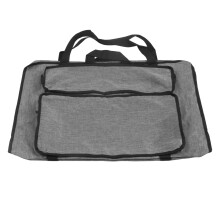 Faltbare, wasserdichte Kunsttasche mit großem Fassungsvermögen für Skizzen & Kunstbedarf, Grau
