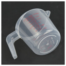 5X 500ml Home Lab Measuring Jug Pitcher Plastic Handle Pour Spout Container