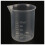 6 Pcs 50 Ml Laboratory Plastic Water Liquid Measuring Cup Transparent 3