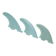 3pcs PVC Surfboard Fins Thruster Set for Longboard Paddleboard Tail Accessories