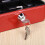 (red) Fireproof Metal Lock Box for Home & Car 2