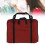 Waterproof Canvas Art Bag with Large Capacity, Red, Foldable & Durable 10