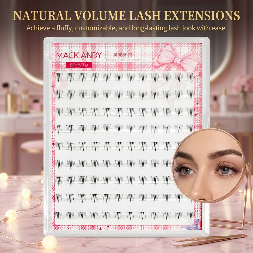 Dachuang Beauty Hand-Drawn Lower False Eyelashes - Glue-Free