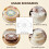 (10 12) 10-16\" Cake Divider - Food Grade Plastic Slicing Tool 2