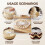 (14 16) 10-16\" Cake Divider - Food Grade Plastic Slicing Tool 3