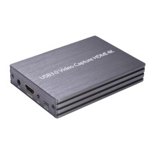 (Gray, Ordinary) 4K HDMI Capture Card for Game Live 1080P