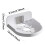 Security Camera Wall Mount Bracket with Acrylic Adhesive, Tool Install, Discreet Floating Design 3