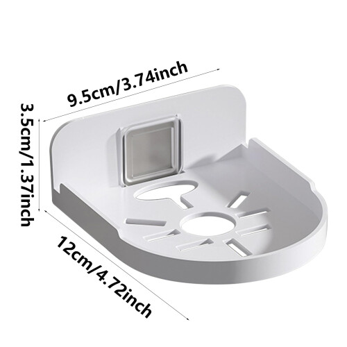 Security Camera Wall Mount Bracket with Acrylic Adhesive, Tool Install, Discreet Floating Design 2
