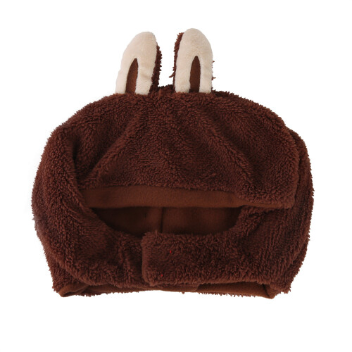 (Hat Brown) Plush Ears Headband for Halloween & Cosplay 1