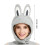 (Hat Gray) Plush Ears Headband for Halloween & Cosplay 2