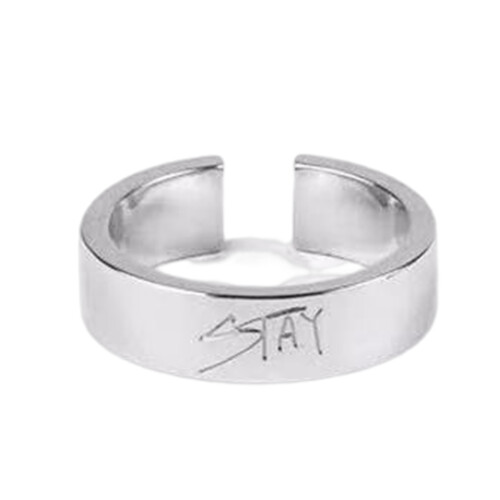 (Open Mouth Ring) Minimalist Retro Silver Open Ring Jewelry Gift 2