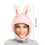 (Hat Pink) Plüsch Tierohren Stirnband Halloween Cosplay 4