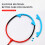 Lightweight Silicone Badminton Racket Edge Cover 7