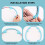 Lightweight Silicone Badminton Racket Edge Cover 8
