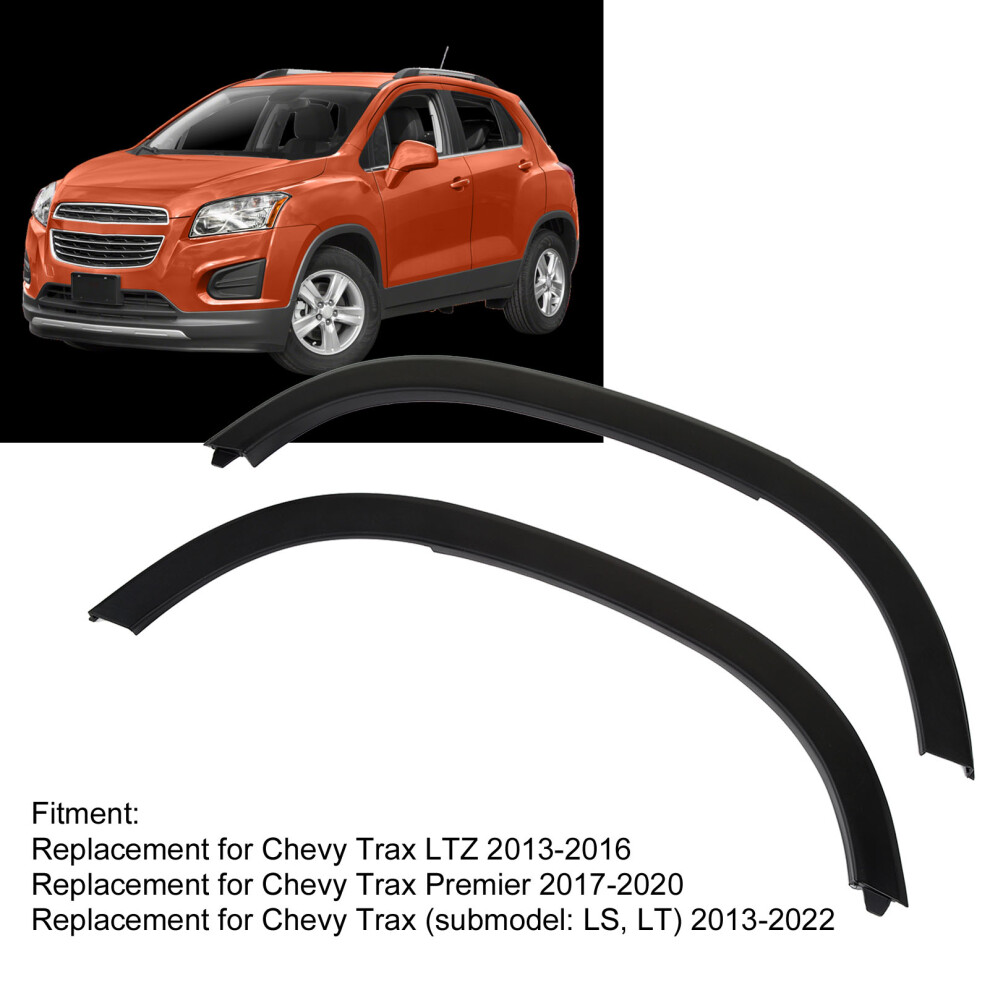 Rear Mudguard Moulding Pair For Chevy Trax 7055741010897