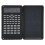 Portable 10-Digit LCD Scientific Calculator with Notepad, Black 16