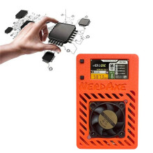NerdAxe Miner Nerdminer 500Gh/S S19XP BM1366 ASIC Bitaxe Bitcoin Miner mit 1,9 Zoll Display, UK-Stecker