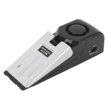 Door Stopper with Alarm and Portable Door Lock for Home Hotel Travel Security Dual Function