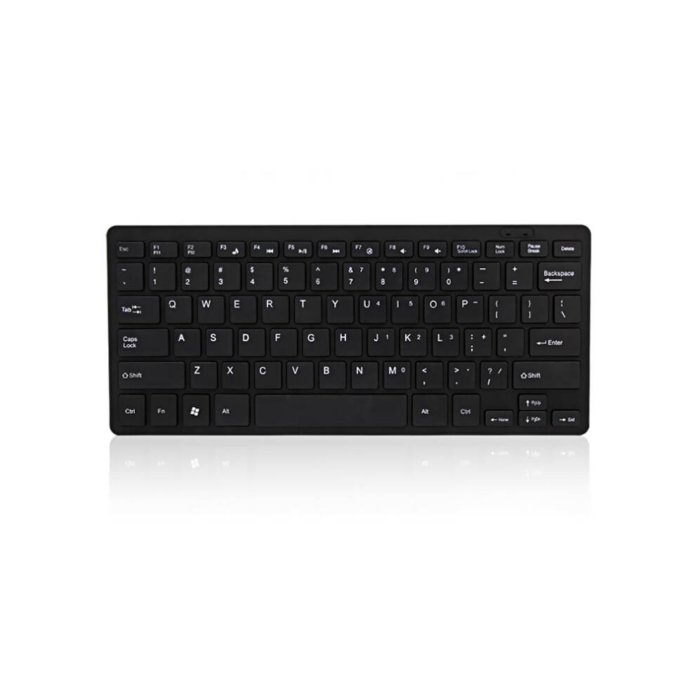 Stylish Usb Mini Keyboard For Desktop & Laptop Â 78 Keys Black 4001392560499