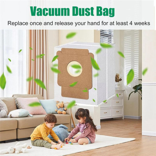 Vacuum Replacement Part for    405 Combo/505 Combo Robot Vacuum Main Side Brush Mop Filter Dust Bag 2