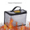 Fireproof Explosionproof Lipo Battery Safe Bag 21.5*11.5*15.5cm Silver Grey 1