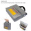 Fireproof Explosionproof Battery Safe Bag 240x180x65mm Silver Gray 6