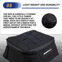 Motorcykeltillbehör Top Box Vattentät Reseverktygsväska Top Case Cover Bag för R1300GS R 1300 GS 2023-2024