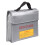 Fireproof Explosionproof Battery Safe Bag 240x180x65mm Silver Gray 7
